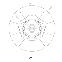 DISCO 520X5 5 ONDE , 4 FORI ø 12 SU ø 98 ADATTABILE VADERSTADT