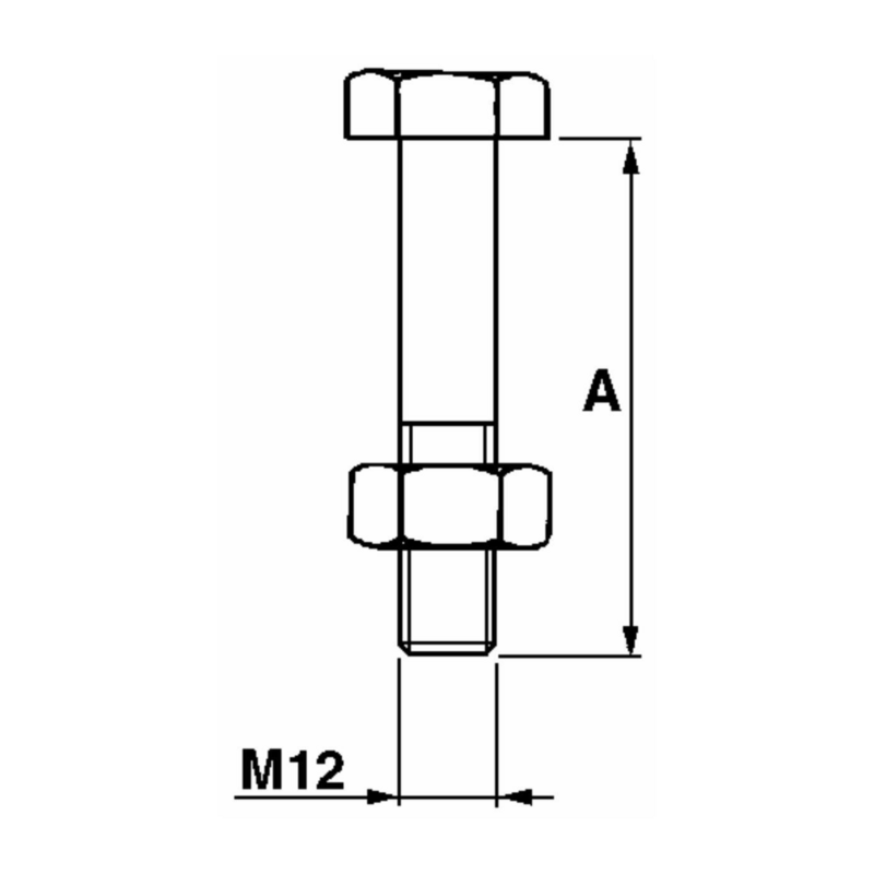 BULLONE T.E. 12X50 PER STAFFE