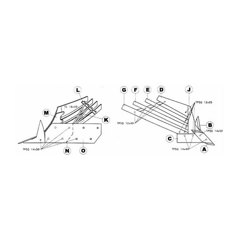 FODERA POSTERIORE SX