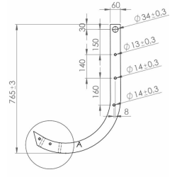 ANCORA ADATTABILE DELTAFLEX 60X25