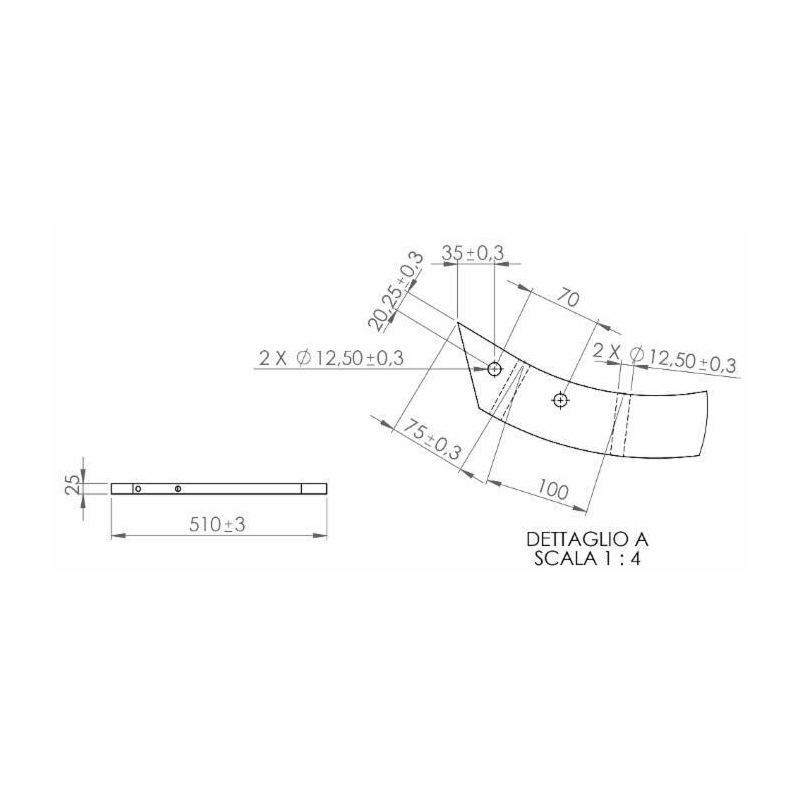 ANCORA ADATTABILE DELTAFLEX 60X25