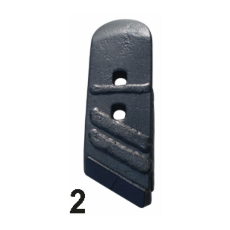 PUNTA CON RIPORTO AL CARBURO SX