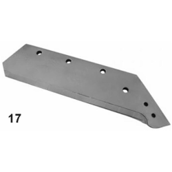 VOMERE 16" CON RIPORTO AL CARBURO SX