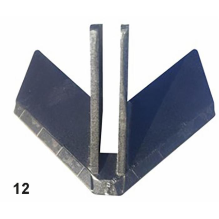 ALETTA CON RIPORTO AL CARBURO