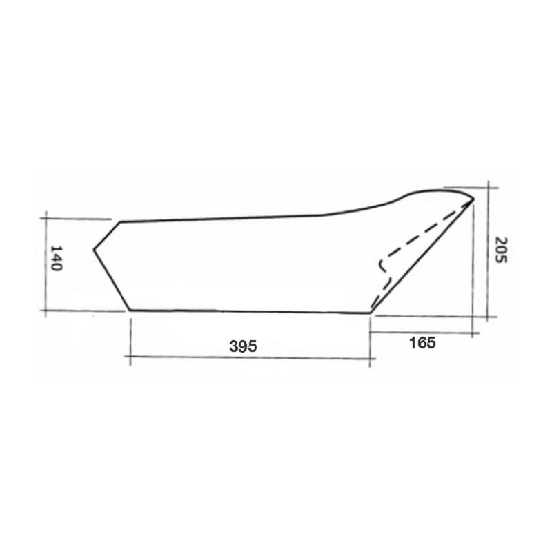 VOMERE NON FORATO SX