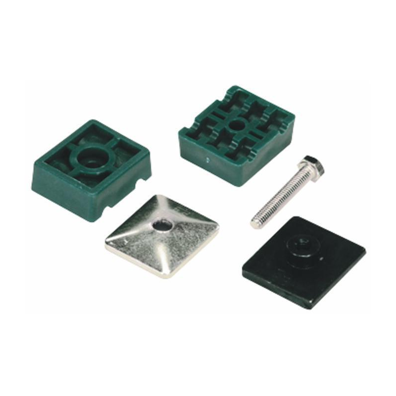 BLOCCHETTO FERMATUBO A 2 POSTI ø 6