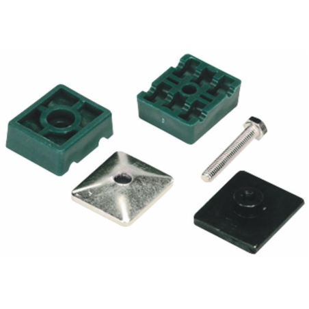 BLOCCHETTO FERMATUBO A 2 POSTI ø 18