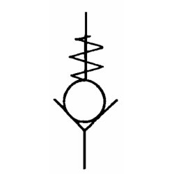 VALVOLA UNIDIREZIONALE DA 3/8"