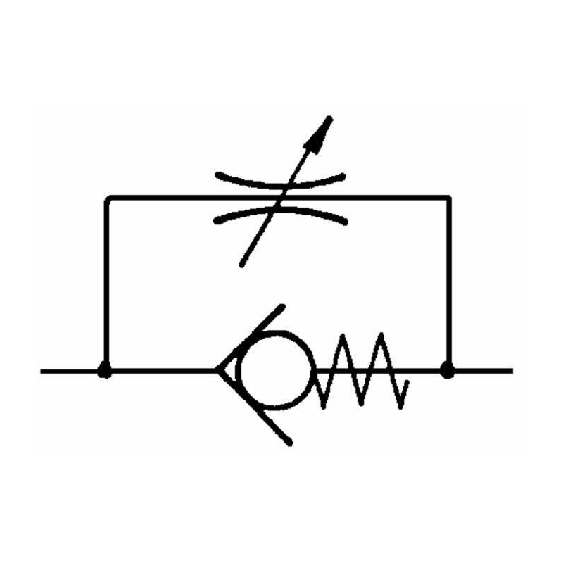 VALVOLA DI STROZZAMENTO UNIDIREZIONALE DA 1/2"