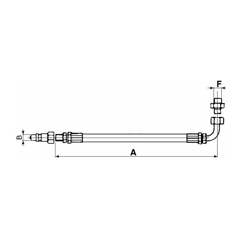 KIT TUBI IDRAULICI PER 3° PUNTI CON VALVOLA DI BLOCCO