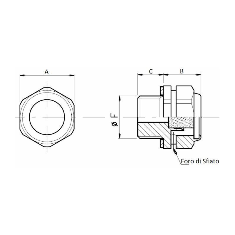 TAPPO SFIATO DA 3/8"