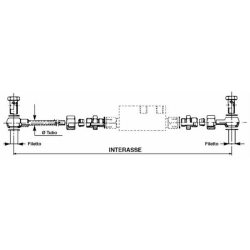 KIT RACCORDERIA PER VALVOLA DA 1/2"