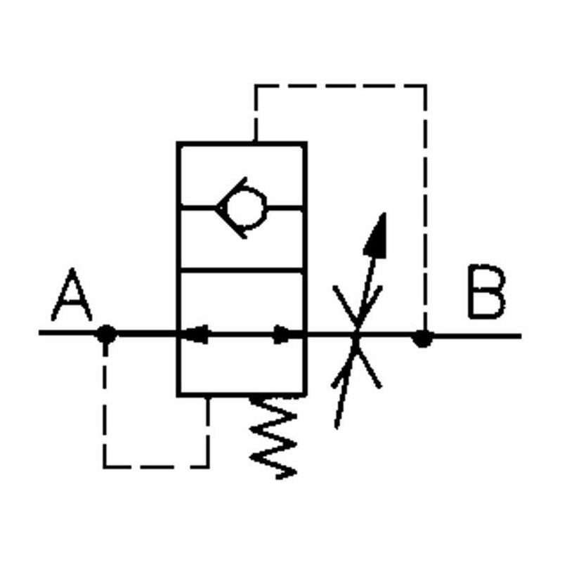 VALVOLA PARACADUTE DA 3/8"