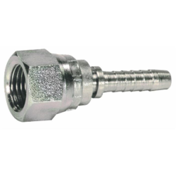 RACCORDO FEMMINA DIRITTA A PRESSARE JIC 74° FILETTO 7/8”- 16  TUBO 1/2”