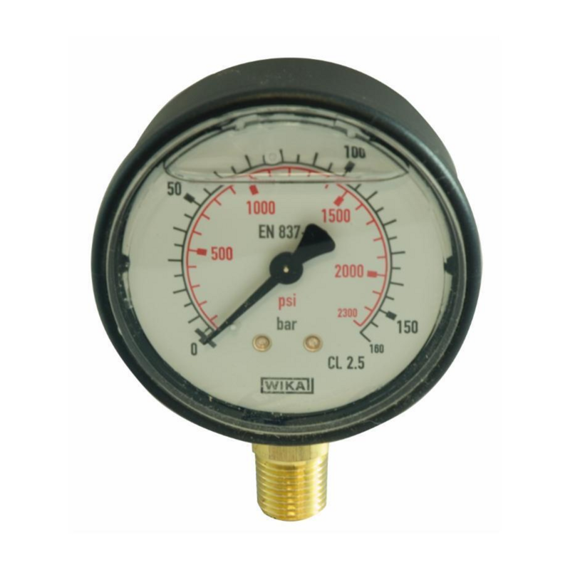 MANOMETRO ALLA GLICERINA DA 0-250 BAR