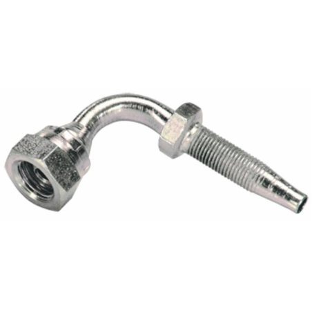 RACCORDO FEMMINA 90° RECUPERABILE FILETTO 3/8” TUBO 3/8”