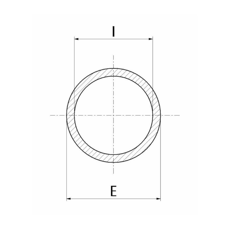 TUBO TRAFILATO Ø 73 X 63
