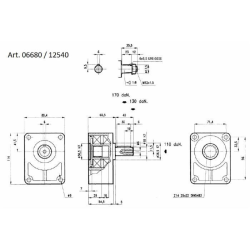 SUPPORTO TIROCINGHIA PER POMPA GRUPPO 2