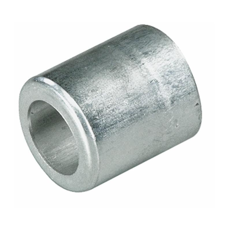 BOCCOLA A PRESSARE IN ALLUMINIO 22X20mm