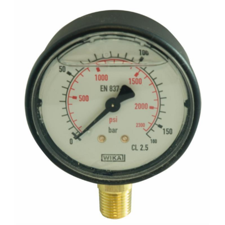 MANOMETRO ALLA GLICERINA DA 0-400 BAR