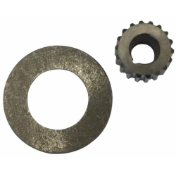 SEMIGIUNTO SCANALATO 18 DENTI PER POMPA GRUPPO 2