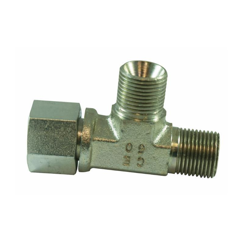 ADATTATORE A “T” MASCHIO/MASCHIO/FEMMINA DA 3/8"