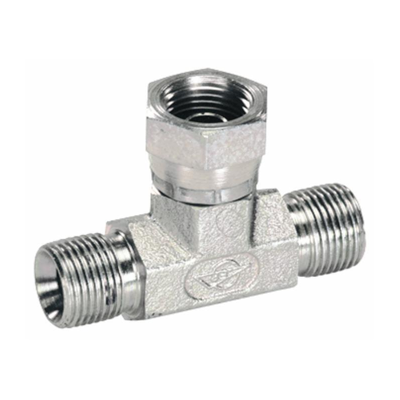 ADATTATORE A “T” MASCHIO/FEMMINA/MASCHIO DA 1/2"