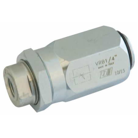 VALVOLA DI STROZZAMENTO BIDIREZIONALE DA 1/4"