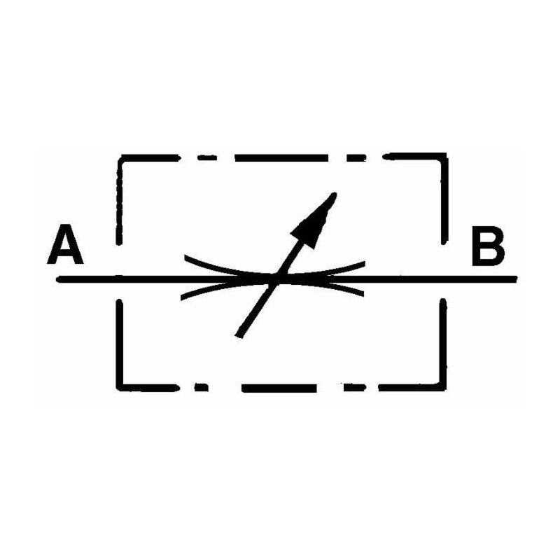 VALVOLA DI STROZZAMENTO BIDIREZIONALE DA 1/4"