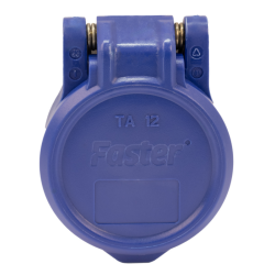 TAPPO DI PROTEZIONE AUTOMATICO PER INNESTO FEMMINA 1/2" COLORE BLU