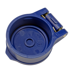 TAPPO DI PROTEZIONE AUTOMATICO PER INNESTO FEMMINA 1/2" COLORE BLU