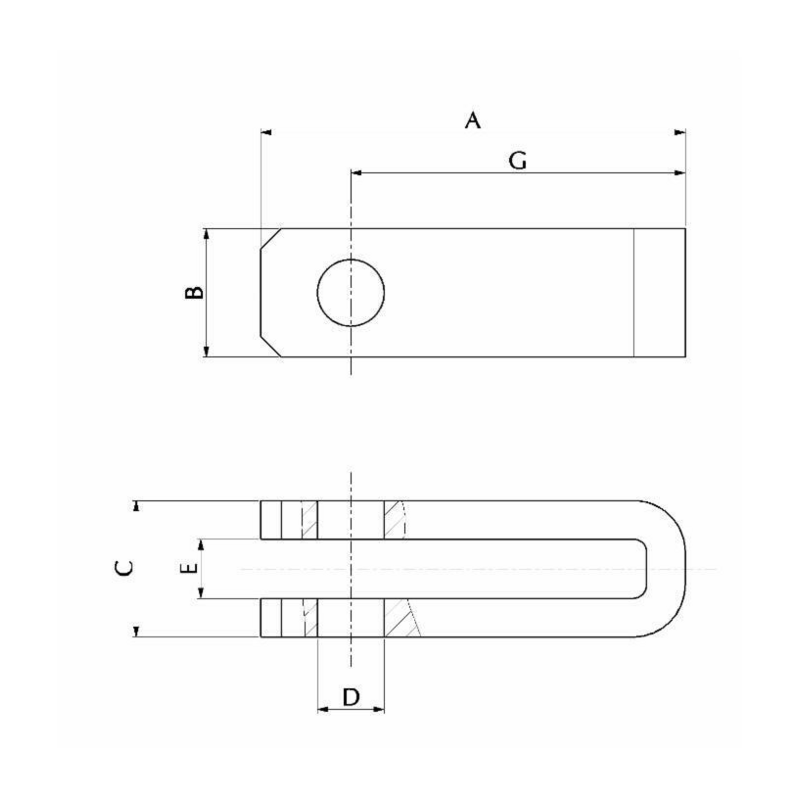 FORCELLA 45X12 I.25X046 Ø18