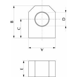 OCCHIO FISSO Ø25,25 INT.35