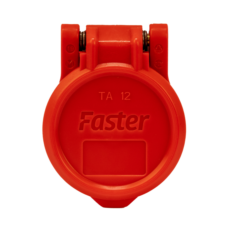 TAPPO DI PROTEZIONE AUTOMATICO PER INNESTO FEMMINA 1/2" COLORE ROSSO