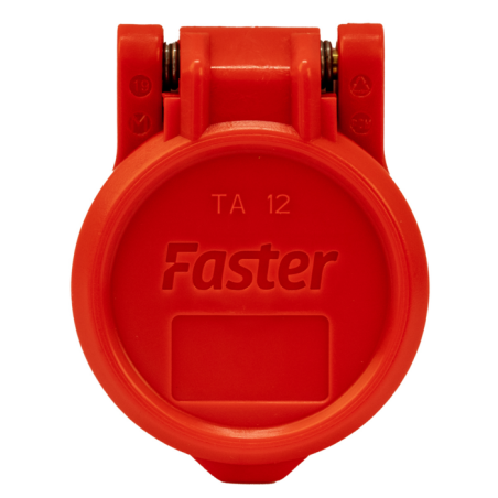 TAPPO DI PROTEZIONE AUTOMATICO PER INNESTO FEMMINA 1/2" COLORE ROSSO