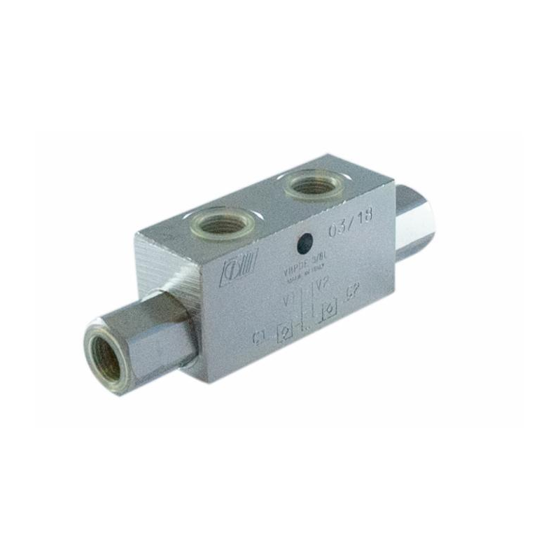 VALVOLA DI BLOCCO DOPPIO EFFETTO DA 3/8"