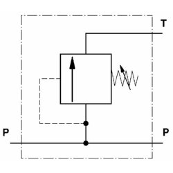 VALVOLA DI MASSIMA PRESSIONE DA 1/4"