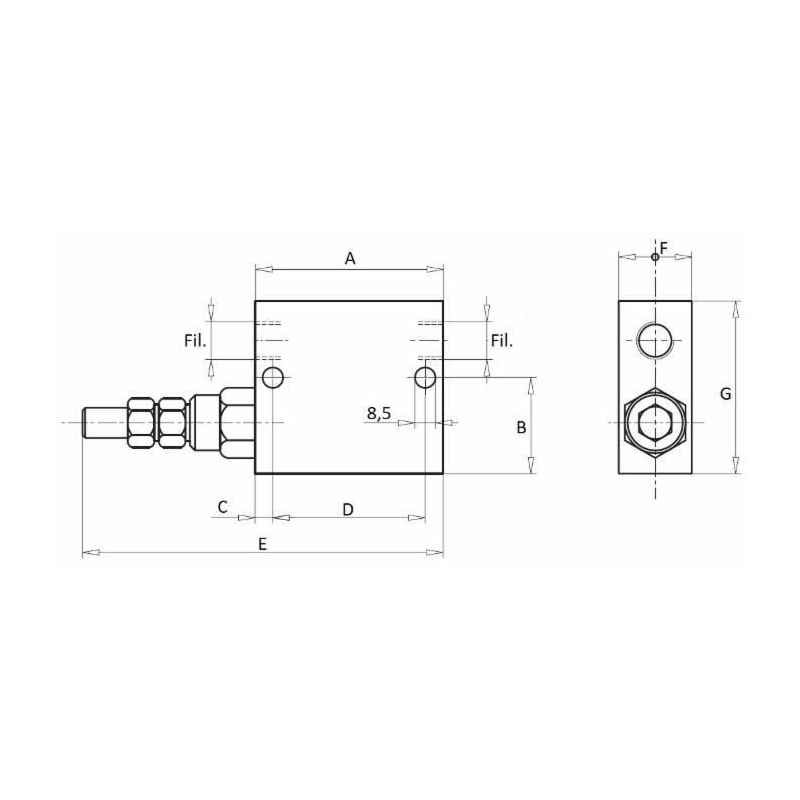 VALVOLA DI SEQUENZA DA 3/8"