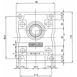 POMPA AD INGRANAGGI GRUPPO 2 DA 11,2cc SINISTRA “MADE IN ITALY”