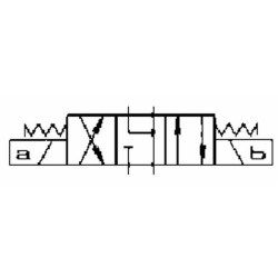 ELETTROVALVOLA CETOP 3 CIRCUITO A e B IN SCARICO 12VDC