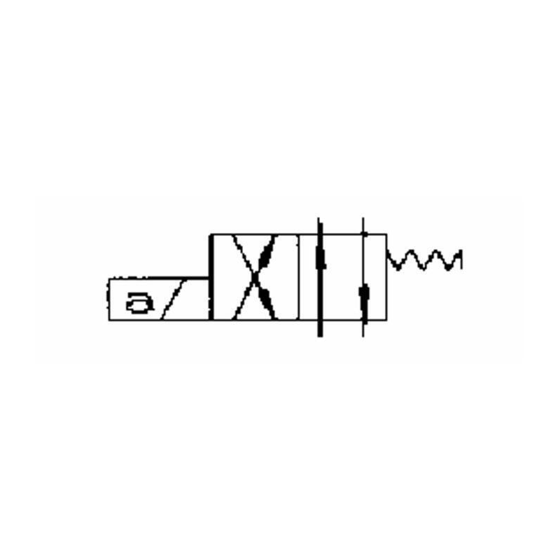 ELETTROVALVOLA CETOP 3 CIRCUITO APERTO 12VDC