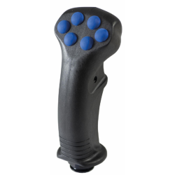 IMPUGNATURA ERGONOMICA A 6 PULSANTI CON PULSANTE DI SICUREZZA