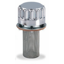 TAPPO CON FILTRO E CESTELLO A 3 FORI