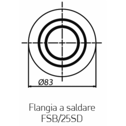 TAPPO CON FILTRO E CESTELLO A SALDARE