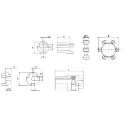 GIUNTO ELASTICO PER POMPA GRUPPO 3