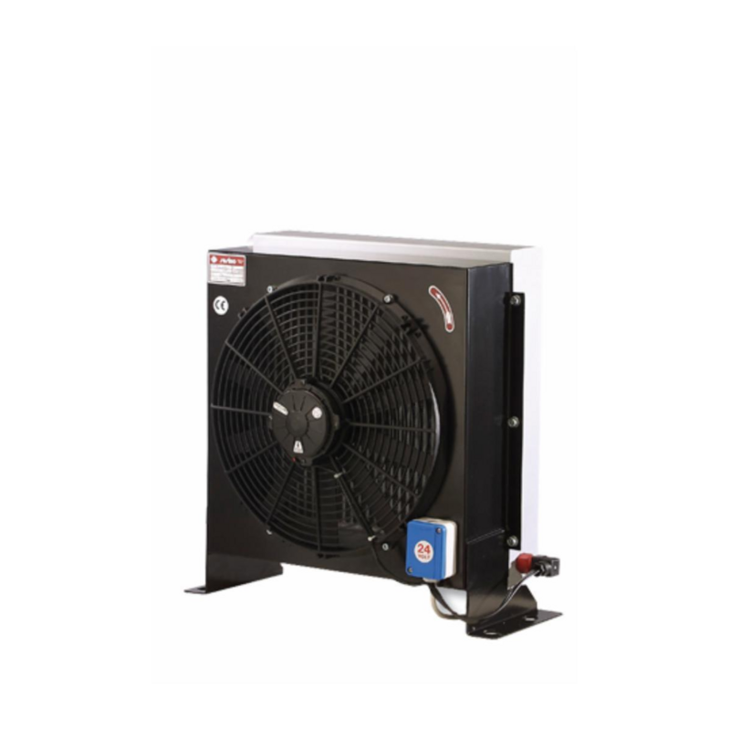 SCAMBIATORE DI CALORE IN ALLUMINIO DA 30 A 210 LITRI. TENSIONE 24VDC