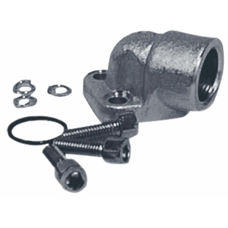 FLANGIA 3/4” A 3 FORI INTERASSE 40mm PER POMPE GRUPPO 2 e 3