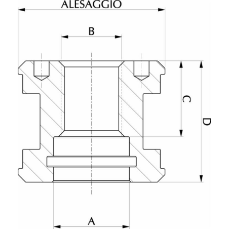 PISTONE AL.63 FIL.24x2 L.42