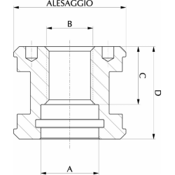 PISTONE AL.90 F.33x2 L.50