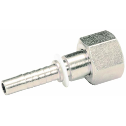 RACCORDO FEMMINA DIRITTA A PRESSARE ORFS FILETTO 11/16”- 16  TUBO 1/4”